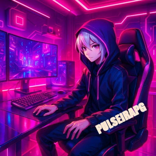 Imagem promocional da PULSEIRAPG ressaltando segurança avançada e atualizações frequentes de jogos